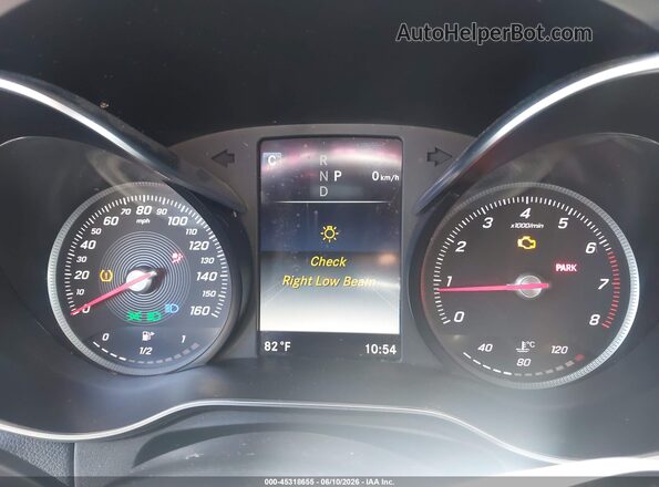 WDC0G4JB7HF247621 2017 MERCEDES-BENZ GLC 300 White Widok tylnych siedzeń
