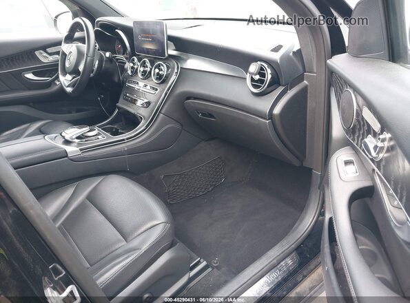 WDC0G4JB7JV057894 2018 MERCEDES-BENZ GLC CLASS Black Front interior view