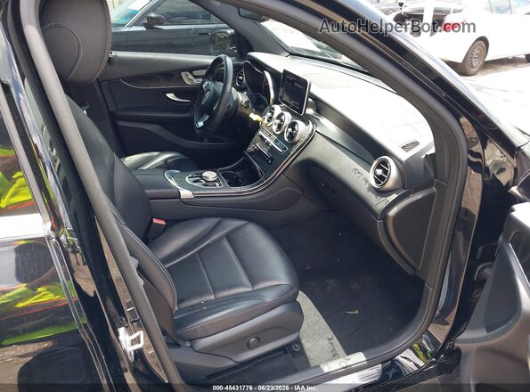 WDC0G4JB7JV077224 2018 MERCEDES-BENZ GLC 300 Черный Вид салона спереди