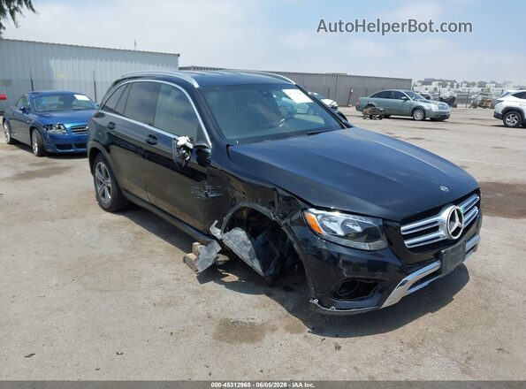 WDC0G4JB7KF607218 2019 MERCEDES-BENZ GLC 300 Black Вид спереду
