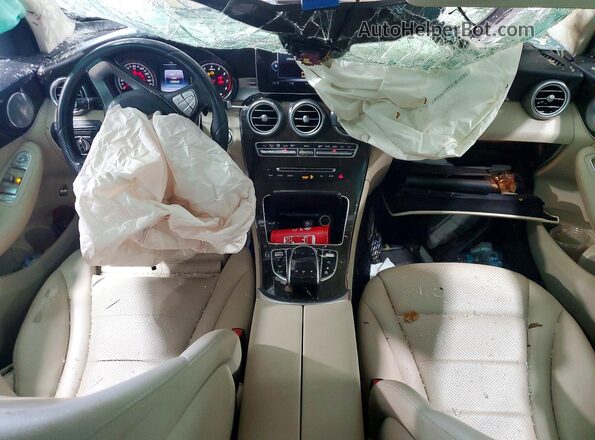 WDC0G4JB8GF006603 2016 MERCEDES-BENZ GLC-CLASS White Dashboard view