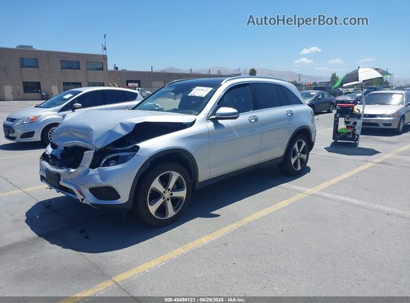 WDC0G4JB8GF048575 2016 MERCEDES-BENZ GLC 300 Silver Передня ліва чверть