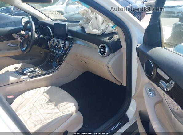 WDC0G4JB8GF112582 2016 MERCEDES-BENZ GLC 300 White Widok wnętrza z przodu
