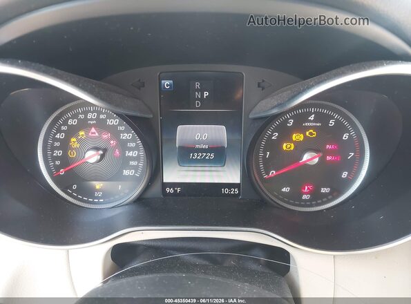 WDC0G4JB8GF112582 2016 MERCEDES-BENZ GLC 300 White Widok tylnych siedzeń