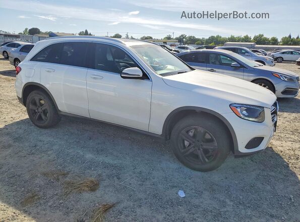 WDC0G4JB8HF127567 2017 MERCEDES-BENZ GLC-CLASS Белый Передняя правая четверть