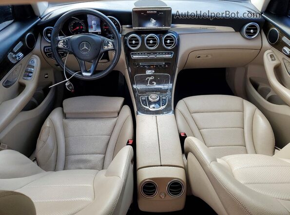 WDC0G4JB8JV087888 2018 MERCEDES-BENZ GLC-CLASS Black Widok deski rozdzielczej