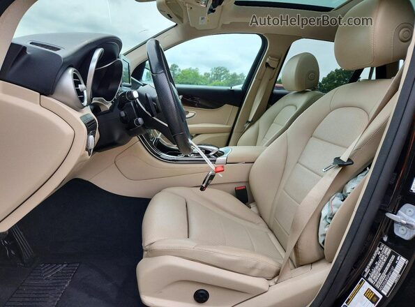 WDC0G4JB9GF091127 2016 MERCEDES-BENZ GLC-CLASS Черный Вид салона спереди