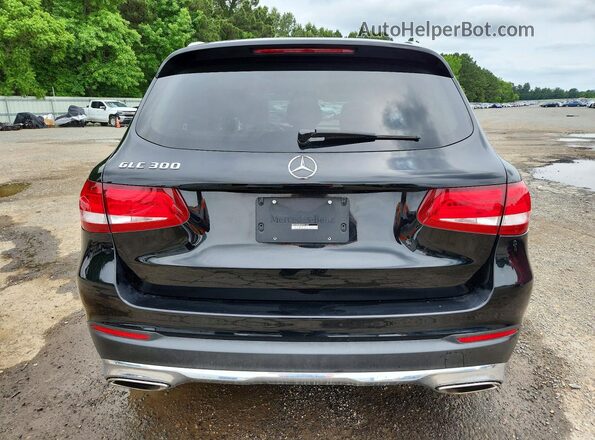 WDC0G4JB9GF091127 2016 MERCEDES-BENZ GLC-CLASS Черный Вид сзади