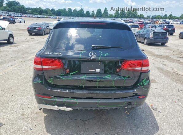 WDC0G4JB9HF128758 2017 MERCEDES-BENZ GLC-CLASS Black უკანა ხედი