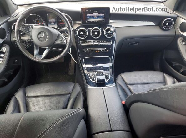 WDC0G4JB9HF128758 2017 MERCEDES-BENZ GLC-CLASS Black წინა პანელის ხედი