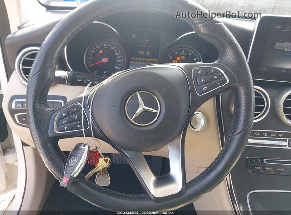 WDC0G4JB9JV056326 2018 MERCEDES-BENZ GLC 300 Белый Вид панели приборов