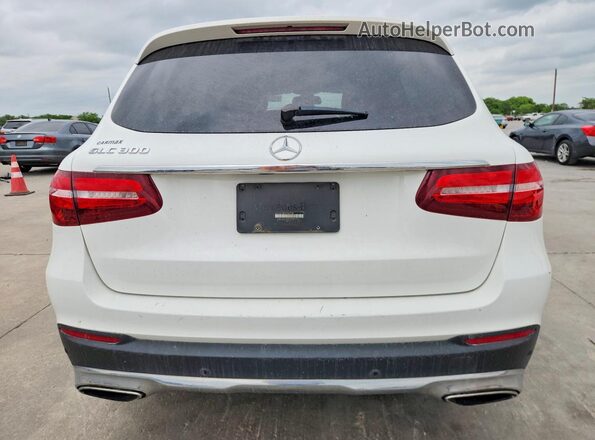 WDC0G4JB9JV103788 2018 MERCEDES-BENZ GLC-CLASS White Widok z tyłu