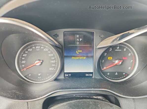 WDC0G4JB9JV103788 2018 MERCEDES-BENZ GLC-CLASS White Widok zestawu wskaźników