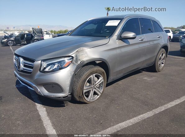 WDC0G4JB9KV128773 2019 MERCEDES-BENZ GLC 300 Silver Przód lewy