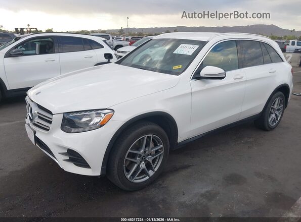 WDC0G4JB9KV146934 2019 MERCEDES-BENZ GLC 300 White Առջևի ձախ երեք քառորդ տեսարան