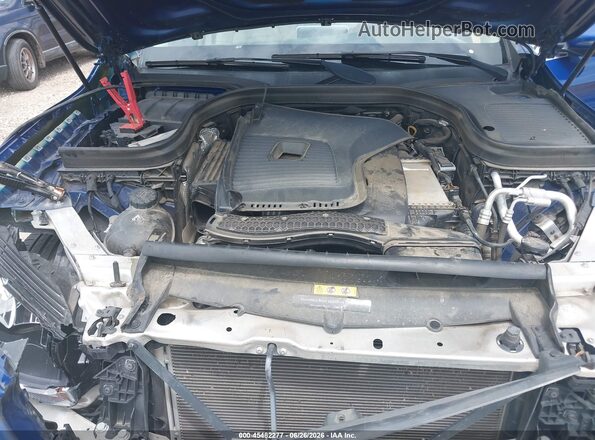 WDC0G4JB9KV160123 2019 MERCEDES-BENZ GLC 300 Синий Вид сзади
