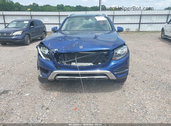 WDC0G4JB9KV160123 2019 MERCEDES-BENZ GLC 300 Синий Вид задней части салона
