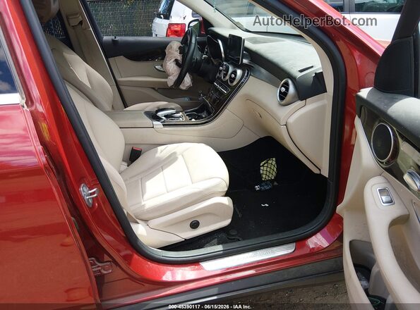 WDC0G4JBXHF113475 2017 MERCEDES-BENZ GLC 300 Red Вид салону спереду