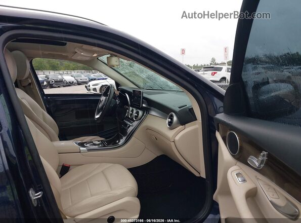 WDC0G4JBXHF166421 2017 MERCEDES-BENZ GLC 300 Dark Blue Widok wnętrza z przodu