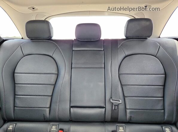 WDC0G4JBXK1005541 2019 MERCEDES-BENZ GLC-CLASS White Հետևի նստատեղերի տեսք