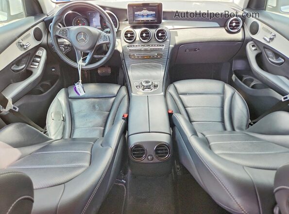 WDC0G4JBXK1005541 2019 MERCEDES-BENZ GLC-CLASS White Առջևի վահանակի տեսք
