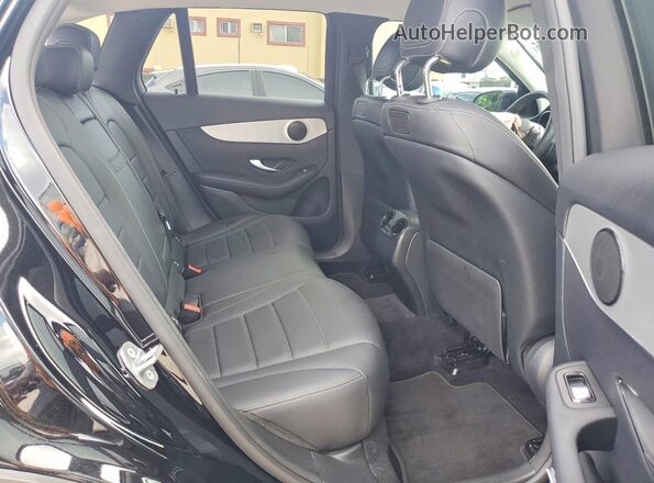 WDC0G4JBXK1005586 2019 MERCEDES-BENZ GLC-CLASS Black Widok tylnych siedzeń