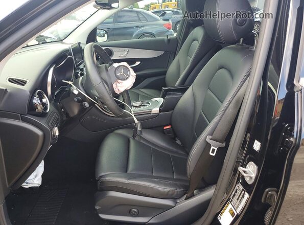 WDC0G4JBXK1005586 2019 MERCEDES-BENZ GLC-CLASS Black Widok wnętrza z przodu