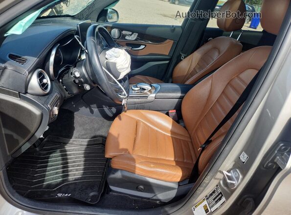 WDC0G4JBXKV131097 2019 MERCEDES-BENZ GLC-CLASS Серебряный Вид салона спереди