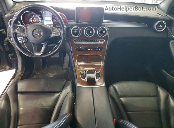 WDC0G4KB0HF122975 2017 MERCEDES-BENZ GLC-CLASS Black Dashboard view