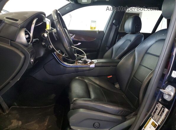 WDC0G4KB0HF122975 2017 MERCEDES-BENZ GLC-CLASS Black Front interior view
