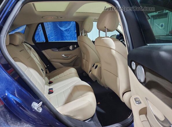 WDC0G4KB0HF139808 2017 MERCEDES-BENZ GLC-CLASS Blue უკანა სალონის ხედი