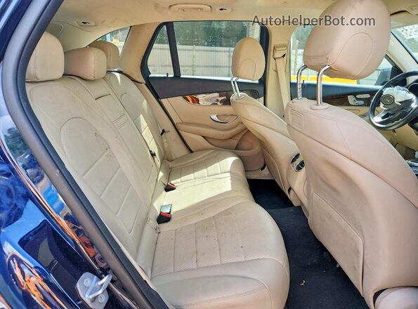 WDC0G4KB0KV126764 2019 MERCEDES-BENZ GLC-CLASS Blue უკანა სალონის ხედი