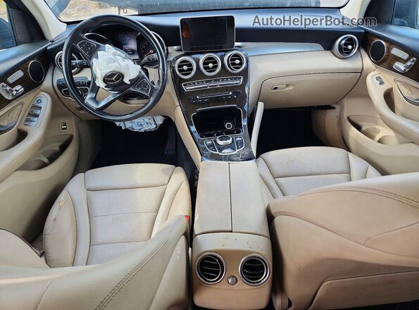 WDC0G4KB0KV126764 2019 MERCEDES-BENZ GLC-CLASS Blue წინა პანელის ხედი