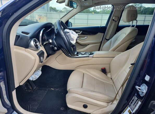 WDC0G4KB0KV126764 2019 MERCEDES-BENZ GLC-CLASS Blue წინა სალონის ხედი