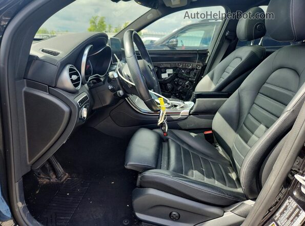 WDC0G4KB1HF178195 2017 MERCEDES-BENZ GLC-CLASS Black წინა სალონის ხედი