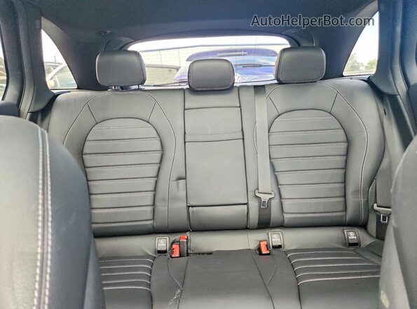 WDC0G4KB1HF178195 2017 MERCEDES-BENZ GLC-CLASS Black უკანა სავარძლების ხედი