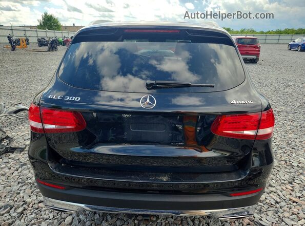 WDC0G4KB1HF178195 2017 MERCEDES-BENZ GLC-CLASS Black უკანა ხედი