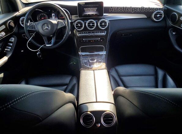 WDC0G4KB1JV044184 2018 MERCEDES-BENZ GLC-CLASS Gray წინა პანელის ხედი