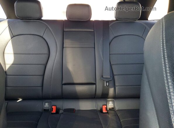 WDC0G4KB1JV044184 2018 MERCEDES-BENZ GLC-CLASS Gray უკანა სავარძლების ხედი