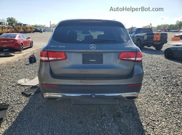 WDC0G4KB1JV044184 2018 MERCEDES-BENZ GLC-CLASS Gray უკანა ხედი