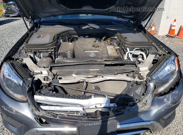 WDC0G4KB1JV044184 2018 MERCEDES-BENZ GLC-CLASS Gray ძრავის განყოფილების ხედი