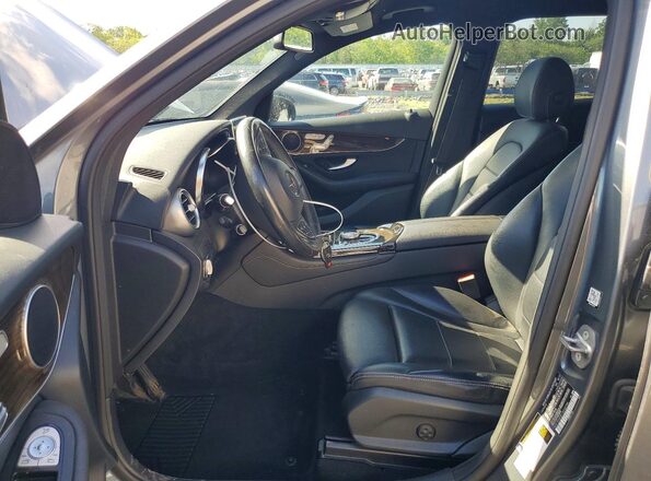 WDC0G4KB1JV044184 2018 MERCEDES-BENZ GLC-CLASS Gray წინა სალონის ხედი