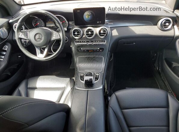 WDC0G4KB1JV090470 2018 MERCEDES-BENZ GLC-CLASS Черный Вид панели приборов