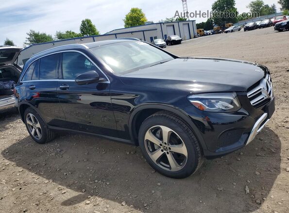 WDC0G4KB1JV090470 2018 MERCEDES-BENZ GLC-CLASS Черный Передняя правая четверть