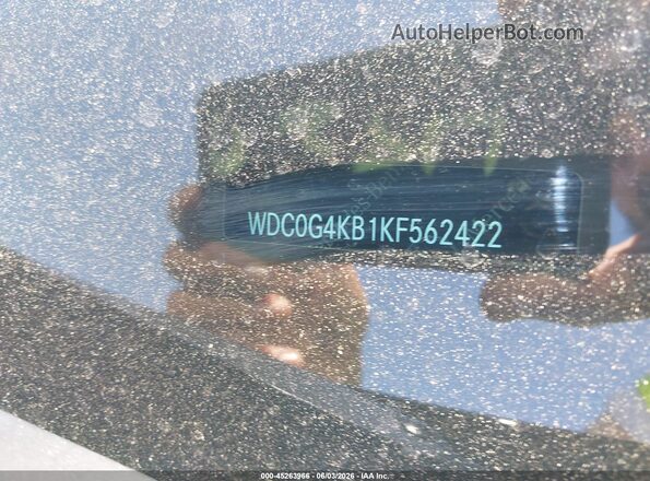 WDC0G4KB1KF562422 2019 MERCEDES-BENZ GLC 300 Black Widok komory silnika