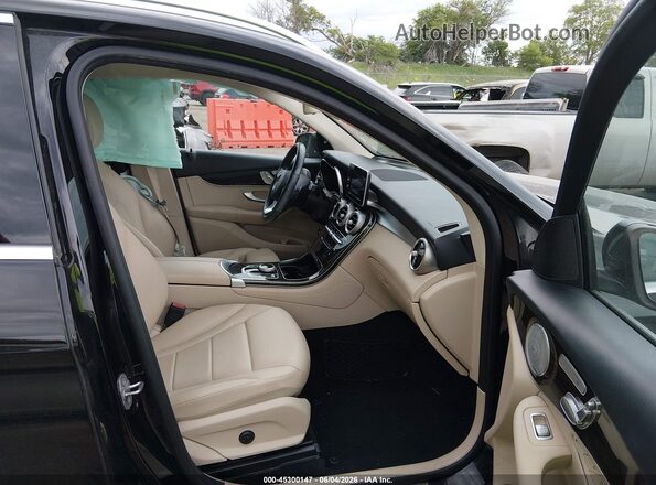 WDC0G4KB1KV123856 2019 MERCEDES-BENZ GLC 300 Black წინა სალონის ხედი