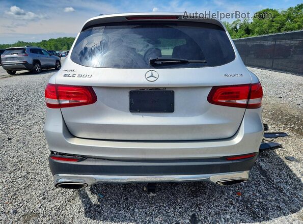 WDC0G4KB2HF129054 2017 MERCEDES-BENZ GLC-CLASS Silver Հետևի տեսք