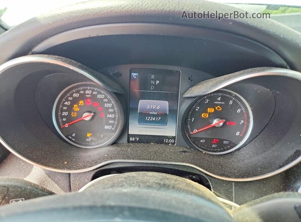 WDC0G4KB2HF129054 2017 MERCEDES-BENZ GLC-CLASS Silver Սարքավորումների վահանակի տեսք