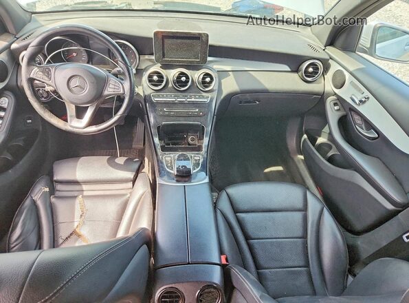 WDC0G4KB2HF129054 2017 MERCEDES-BENZ GLC-CLASS Silver Առջևի վահանակի տեսք