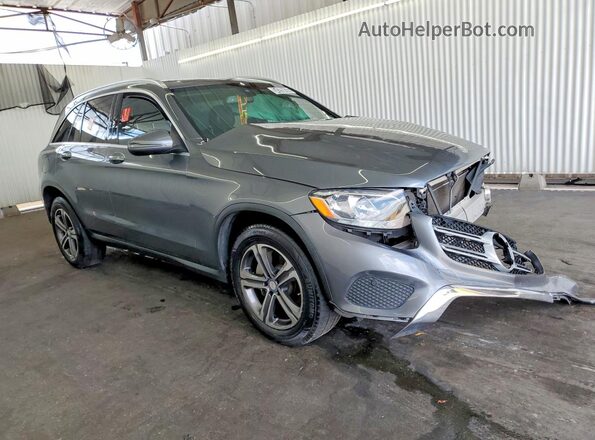 WDC0G4KB2HF144413 2017 MERCEDES-BENZ GLC-CLASS Gray Delantero derecho